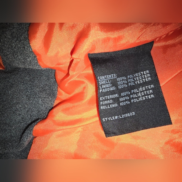 London Fog Zip front with snaps - Picture 8 of 9